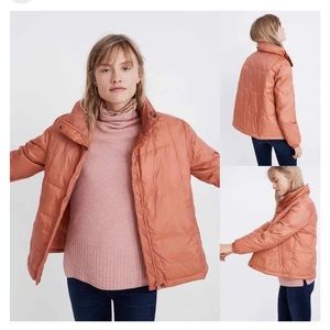 Madewell Travel Buddy Packable Puffer Jacket